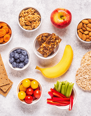Venta de snacks saludables y suplementos